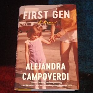 First Gen: A Memoir by Alejandra Campoverdi - Purple Cover